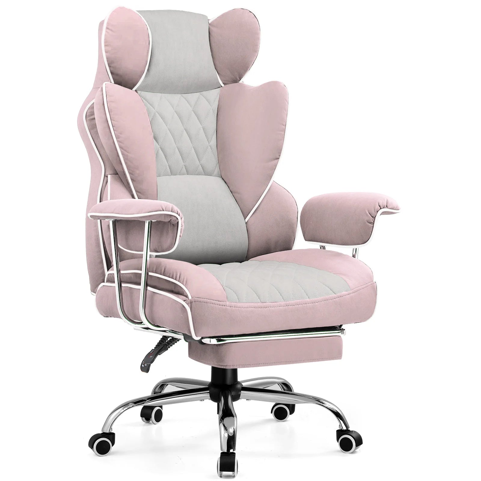 Big and Tall Gaming Chair, Ergonomic with Lumbar Support and Footrest