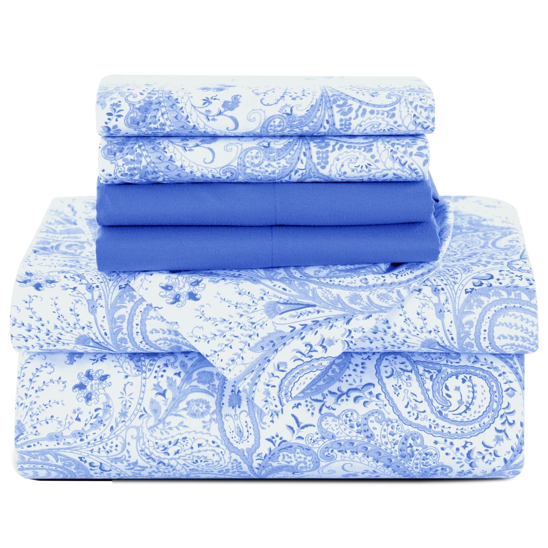 Luxury Soft 6-Piece Paisley Sheet Set