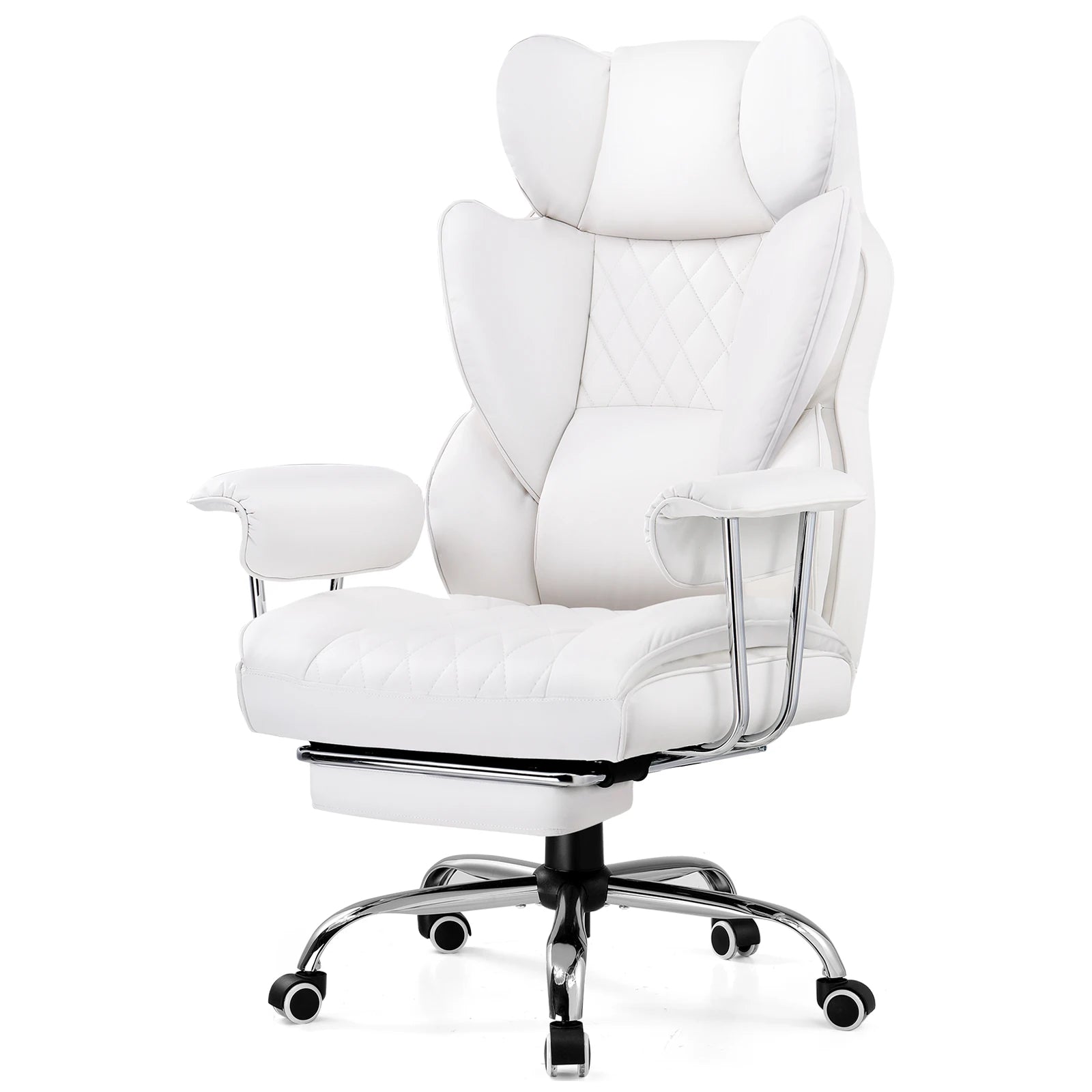 Big and Tall Gaming Chair, Ergonomic with Lumbar Support and Footrest