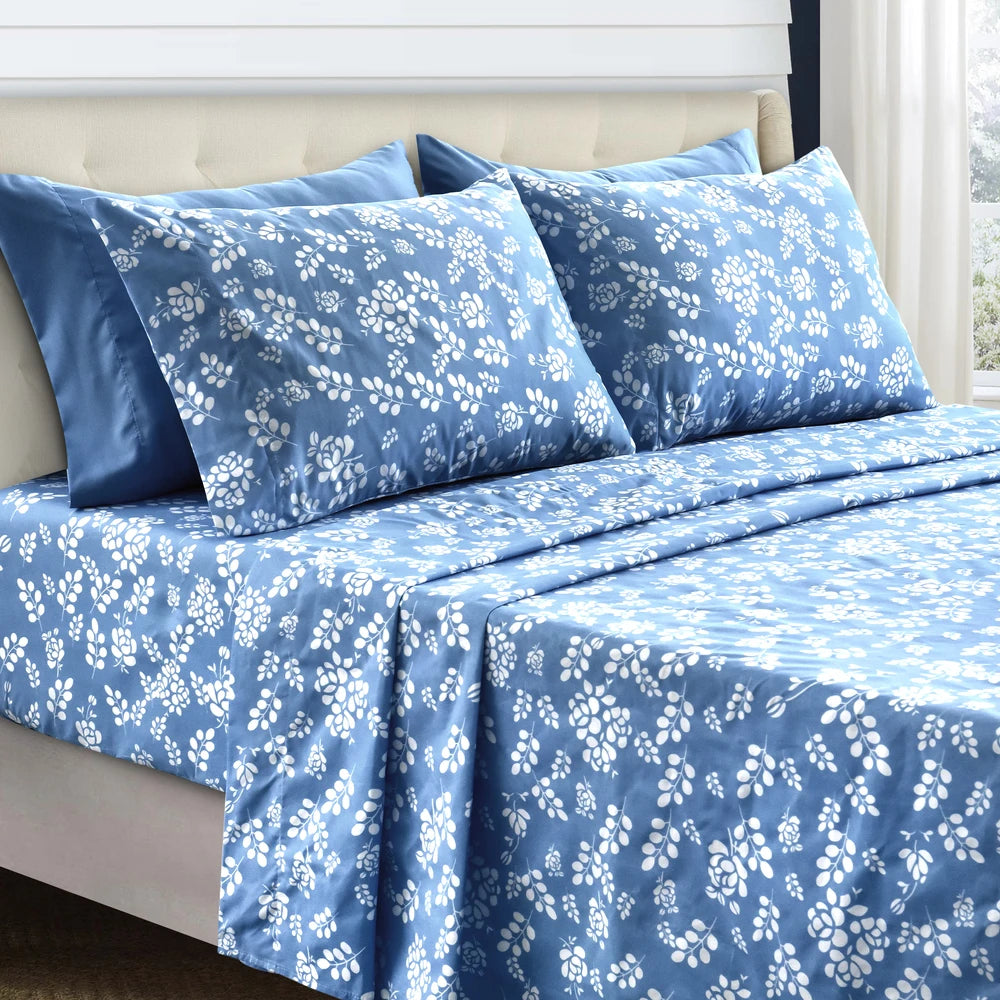 LUX Decor Floral Sheet Set