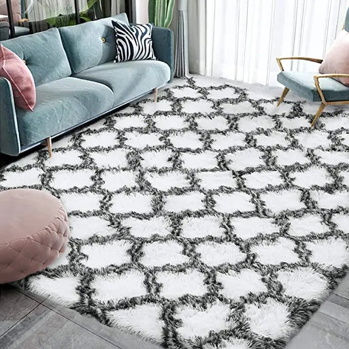 Large Shag Area Rug – Super Soft Plush Fluffy Carpet