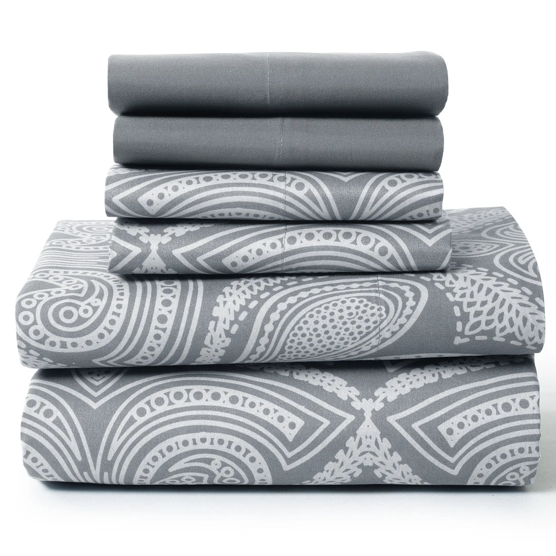 Luxury Soft 6-Piece Paisley Sheet Set