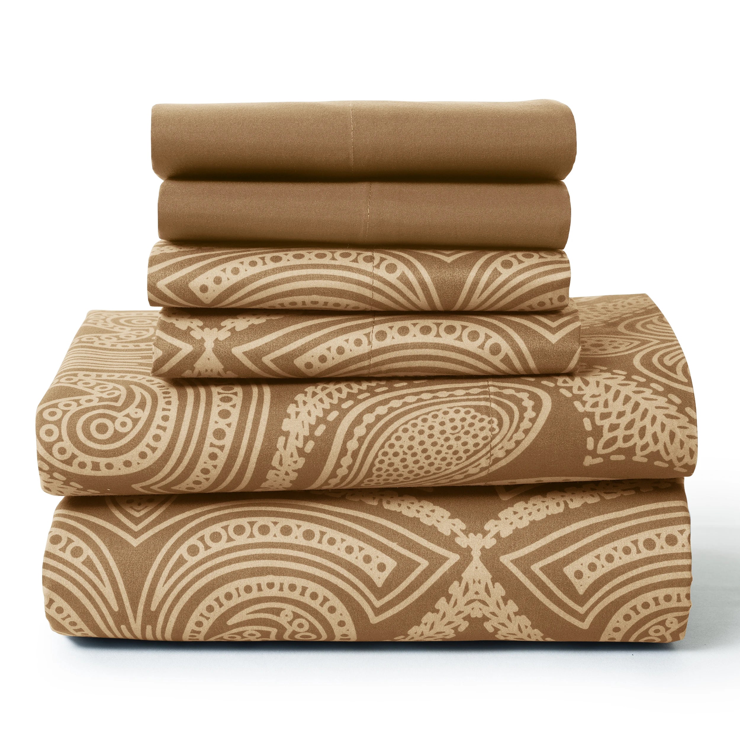 Luxury Soft 6-Piece Paisley Sheet Set