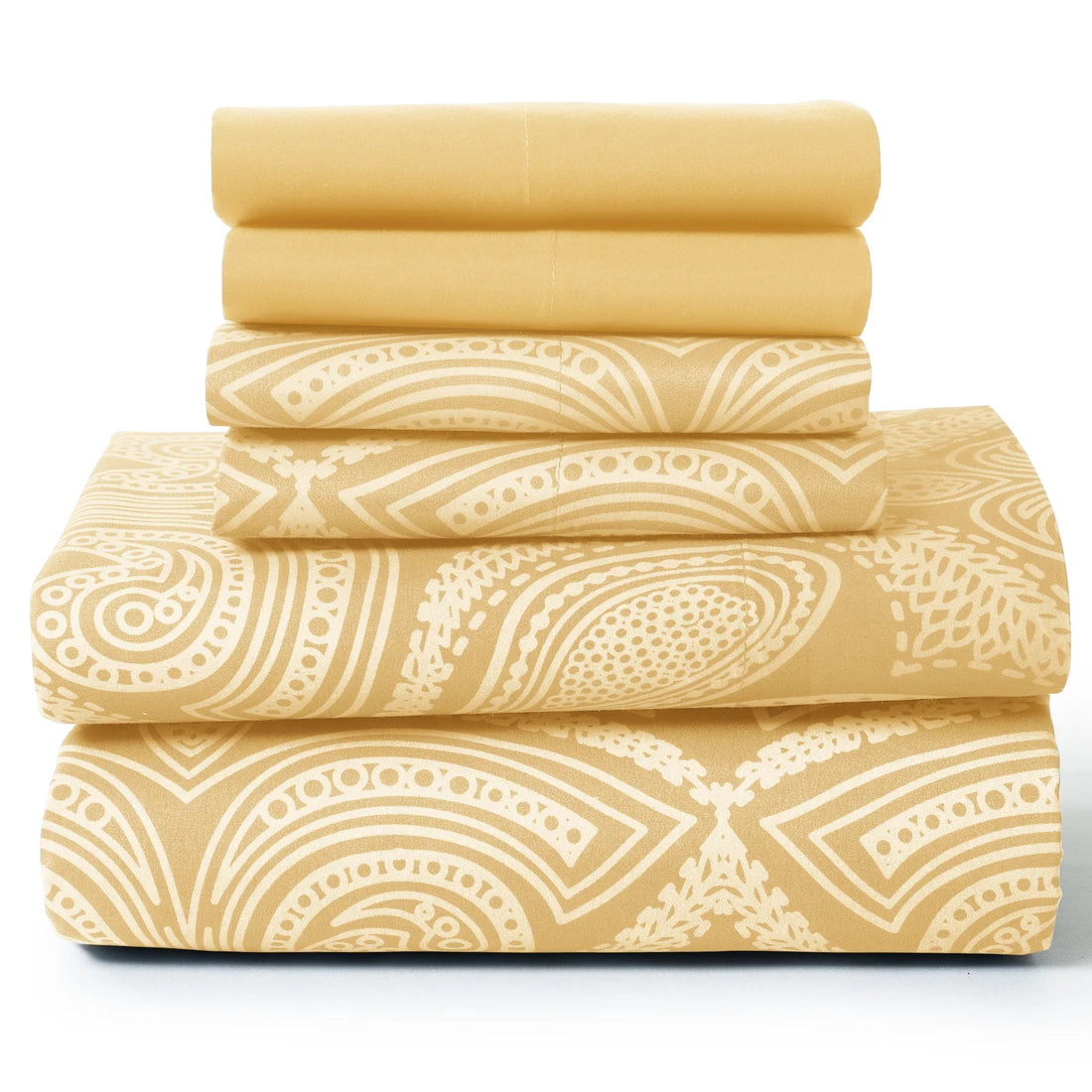 Luxury Soft 6-Piece Paisley Sheet Set