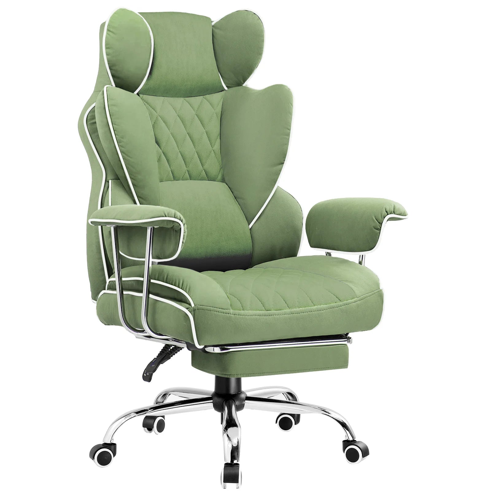 Big and Tall Gaming Chair, Ergonomic with Lumbar Support and Footrest