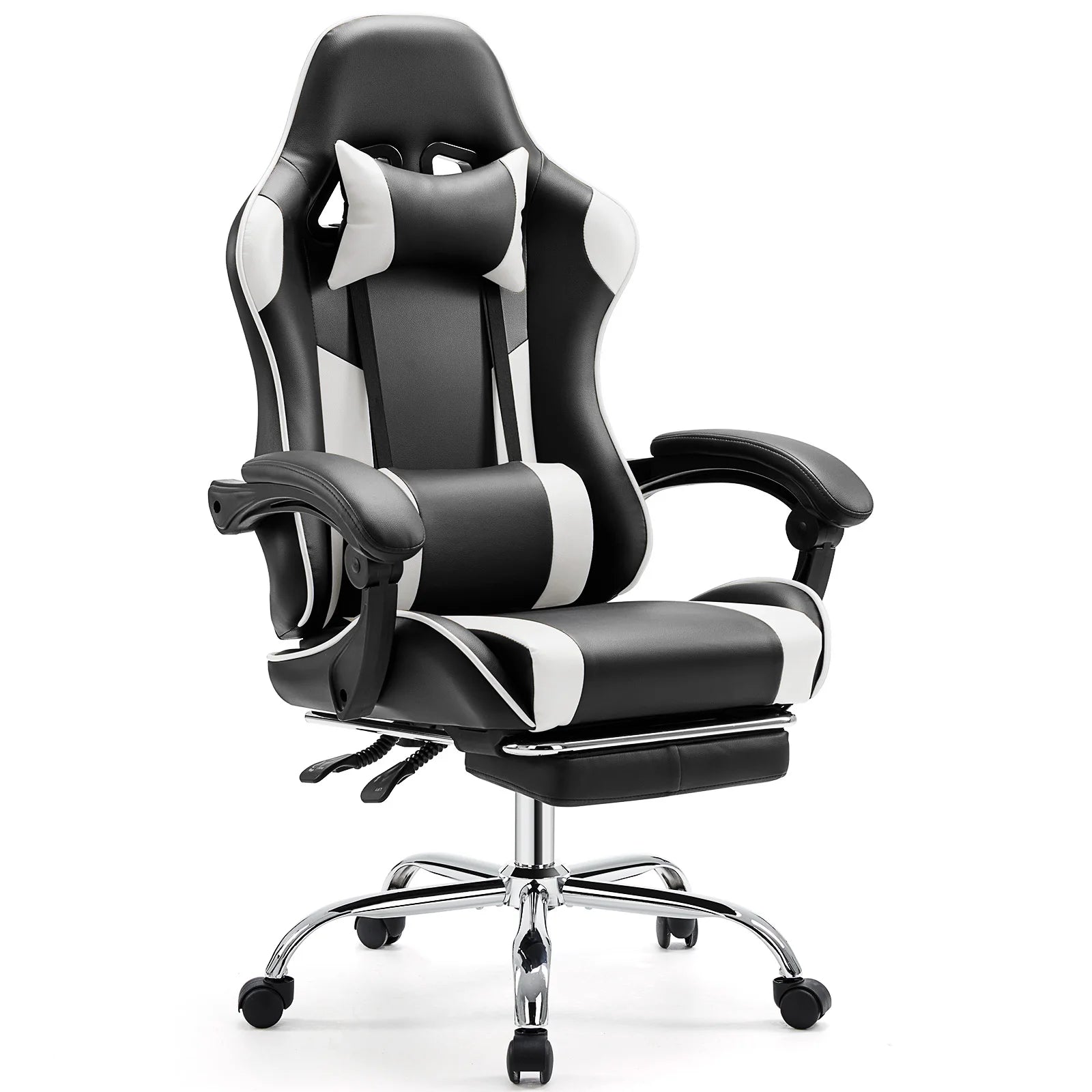 Adjustable Swivel Ergonomic Racing Gaming Chair with Lumbar Support