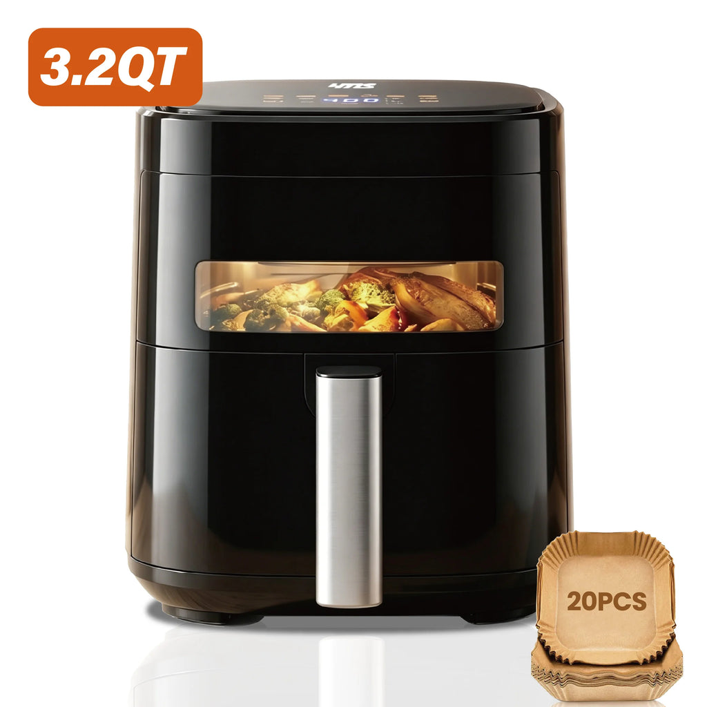 3.2 QT Touchscreen Air Fryer – Compact, Convenient & Delicious