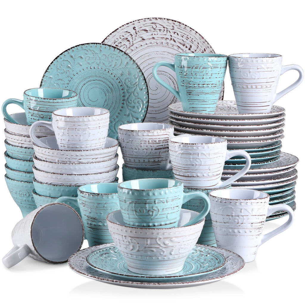 Elegant Vine Ceramic Dinnerware Set