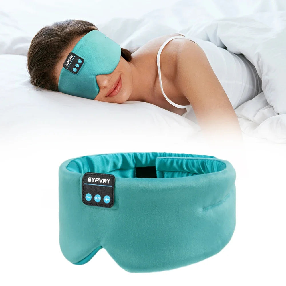 Soft Sleep Mask Bluetooth Wireless Headphones