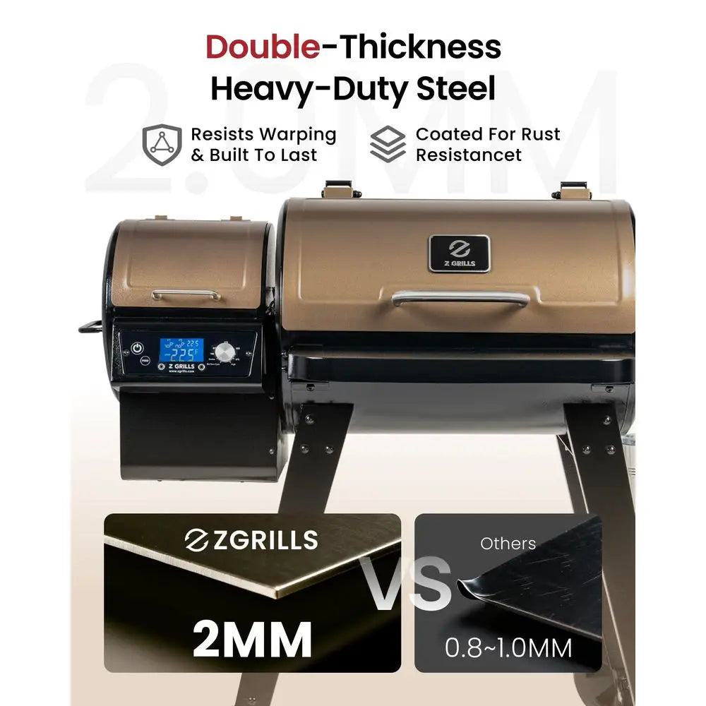 Wood Pellet Grill & Smoker