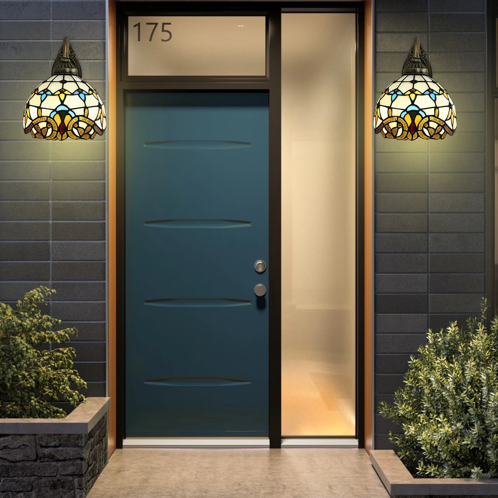 Tiffany Vintage Wall Lamp