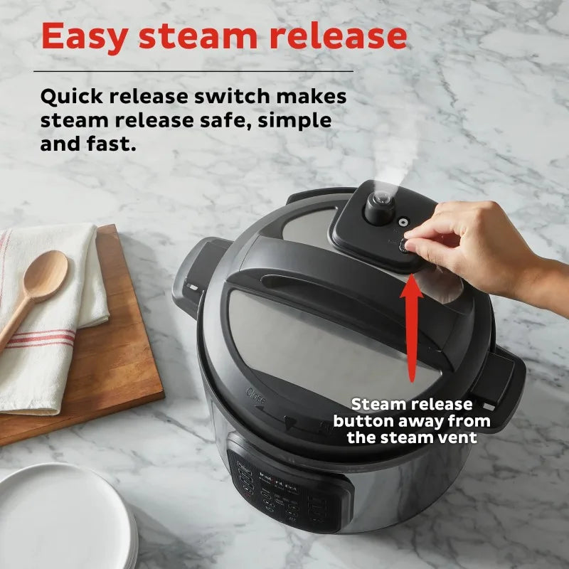 6 QT Instant Pot, Pressure Cooker and Multi-Cooker