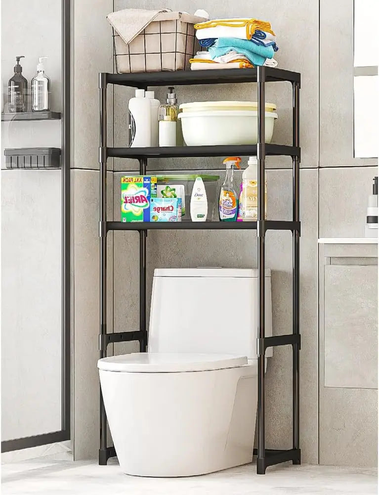 3 Tier Over the Toilet Bathroom Shelf – Smart Storage for Small Spaces