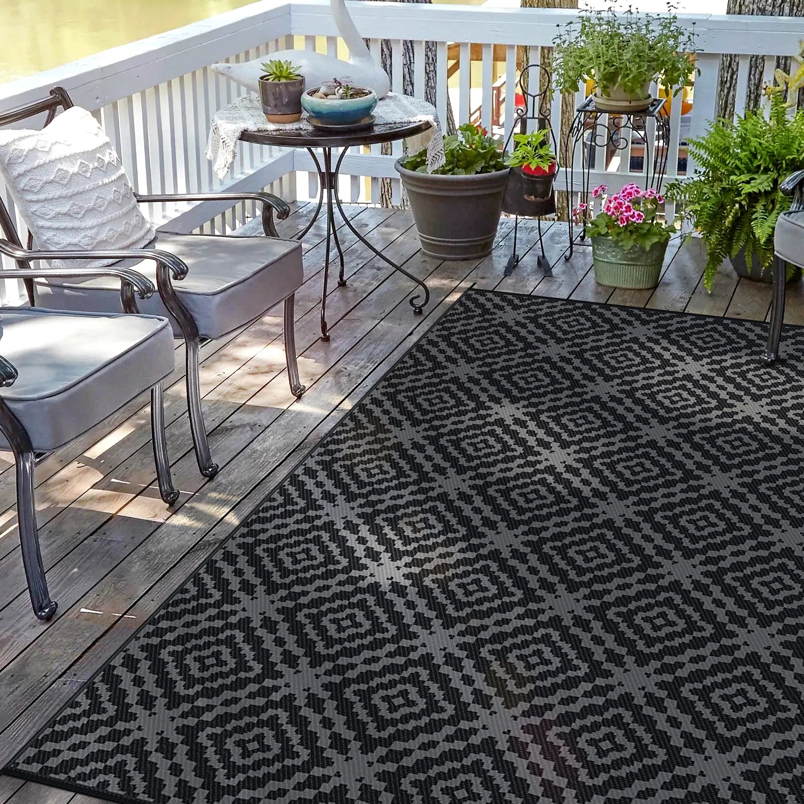 Outdoor Camping Rug 6x9FT – Waterproof, Reversible, and Built to Last