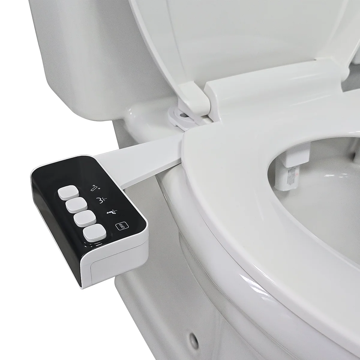 Non-Electric Bidet Toilet Seat – Ultra Slim Design with Adjustable Water Pressure Control