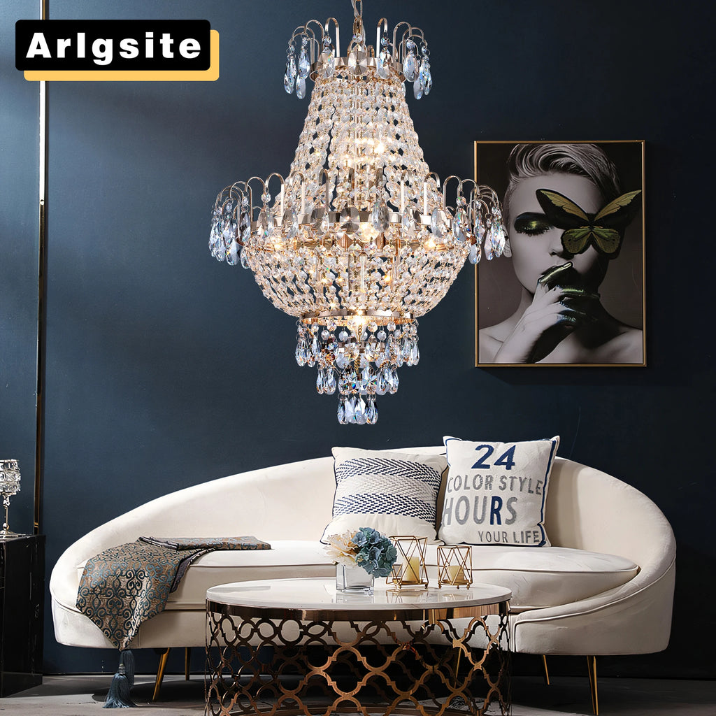 Luxury Retro Crystal Chandelier