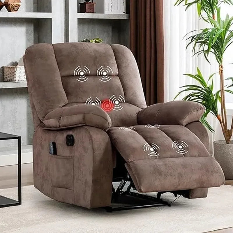 Massage Recliner Chair with Heat & Massage Function