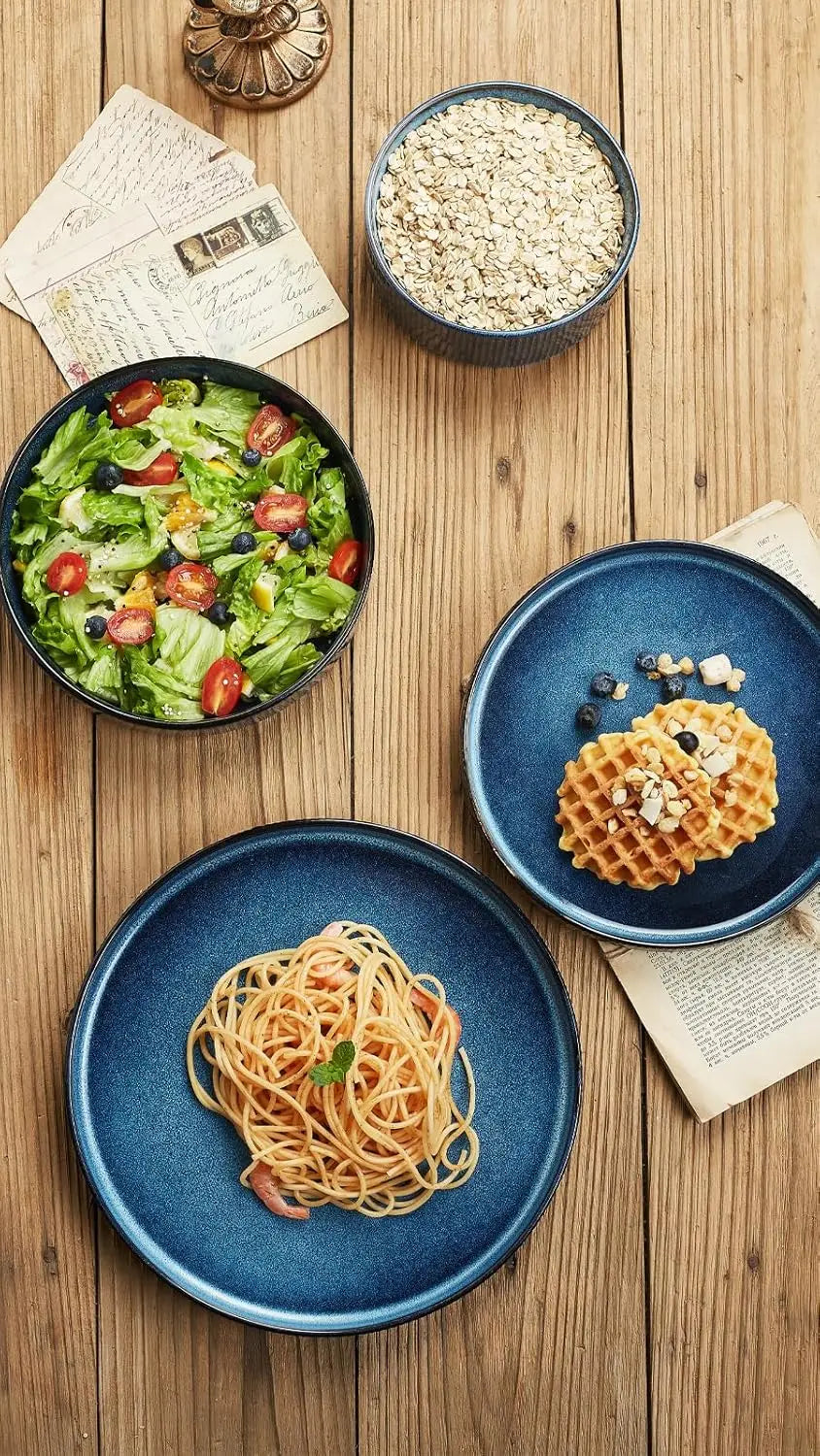 Star Dinnerware Set – Nebulas Blue (16-Piece, Service for 4)