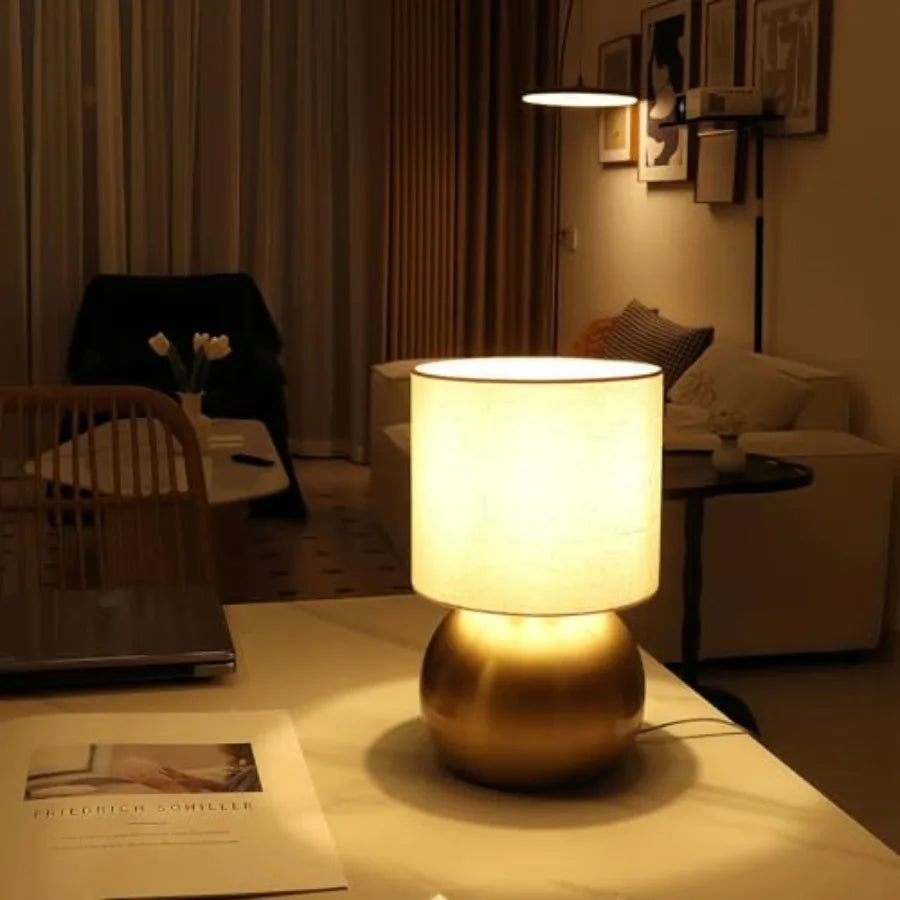 Modern Small Table Lamp Set of 2
