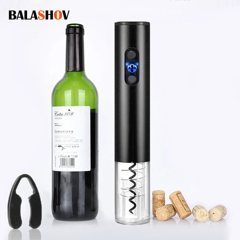 Electric Wine Opener – Rechargeable Automatic Corkscrew