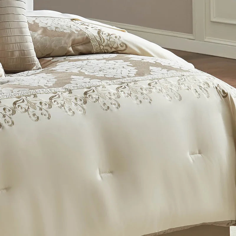 9 Pc Queen Comforter Set