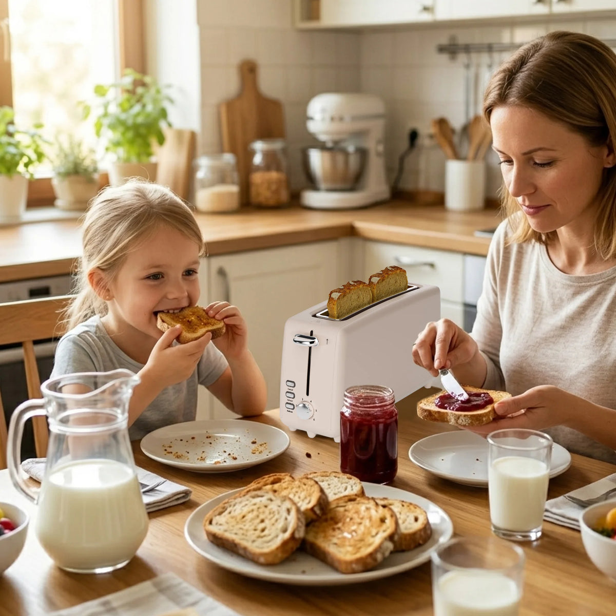 2-Slice Stainless Steel Long Slot Toaster