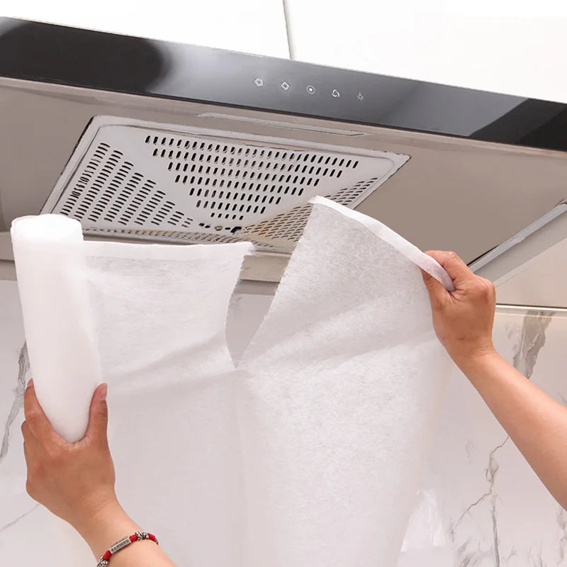 5/10M Disposable Range Hood Oil Filter Paper