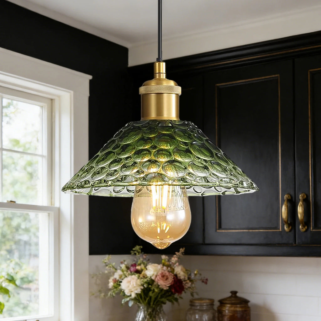 Colorful Glass Ceiling Pendant Light
