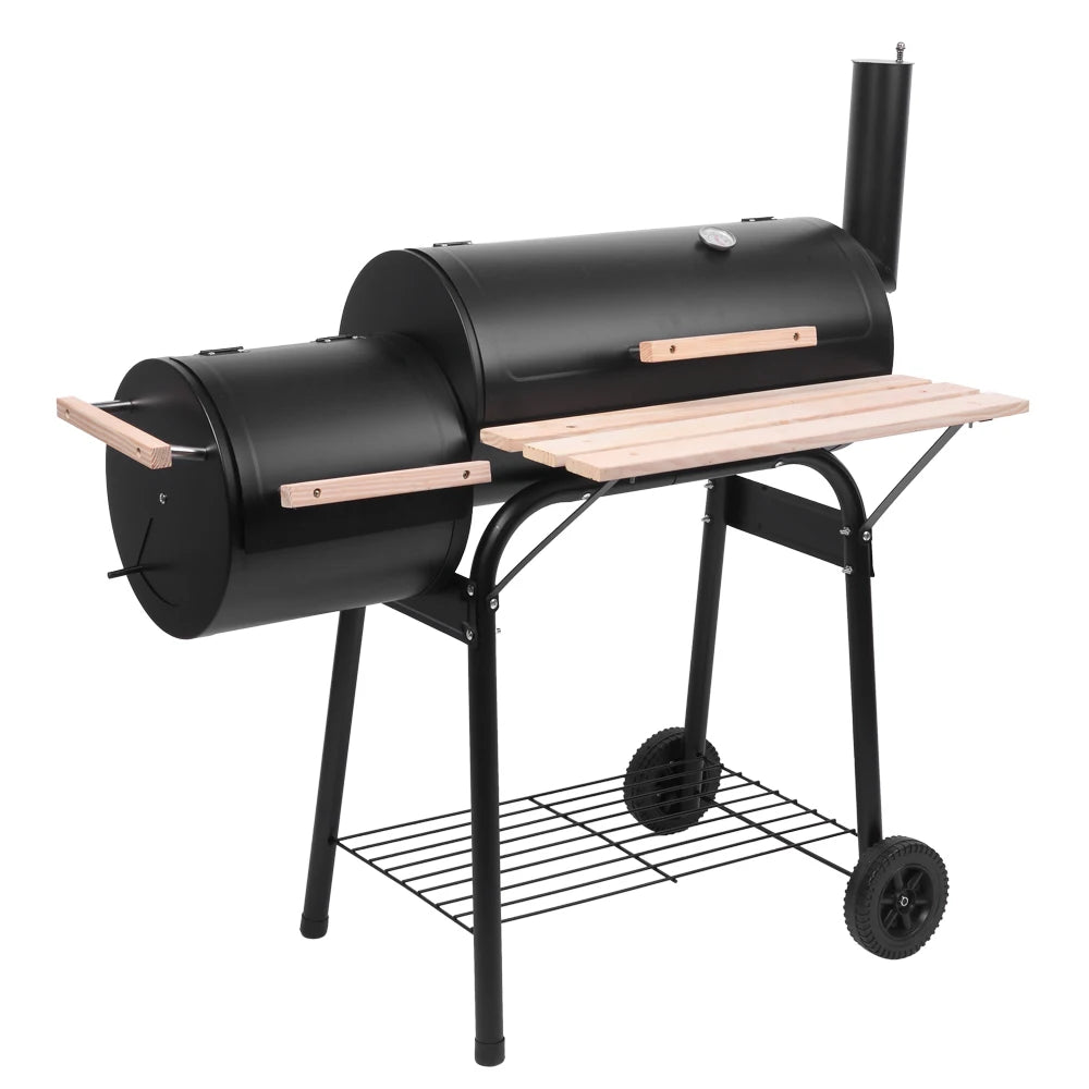 Oil Drum Charcoal Outdoor Grill