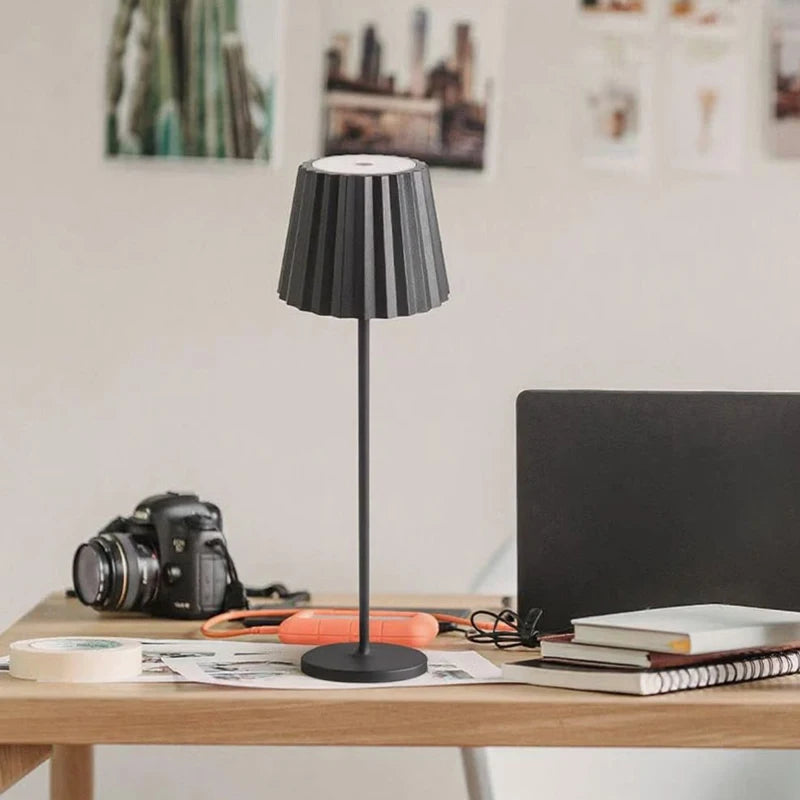 3-Color Rechargeable LED Table Lamp