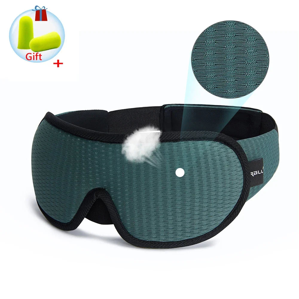 3D Sleeping Mask – Total Light Block Out & Ultimate Comfort for Deep Sleep