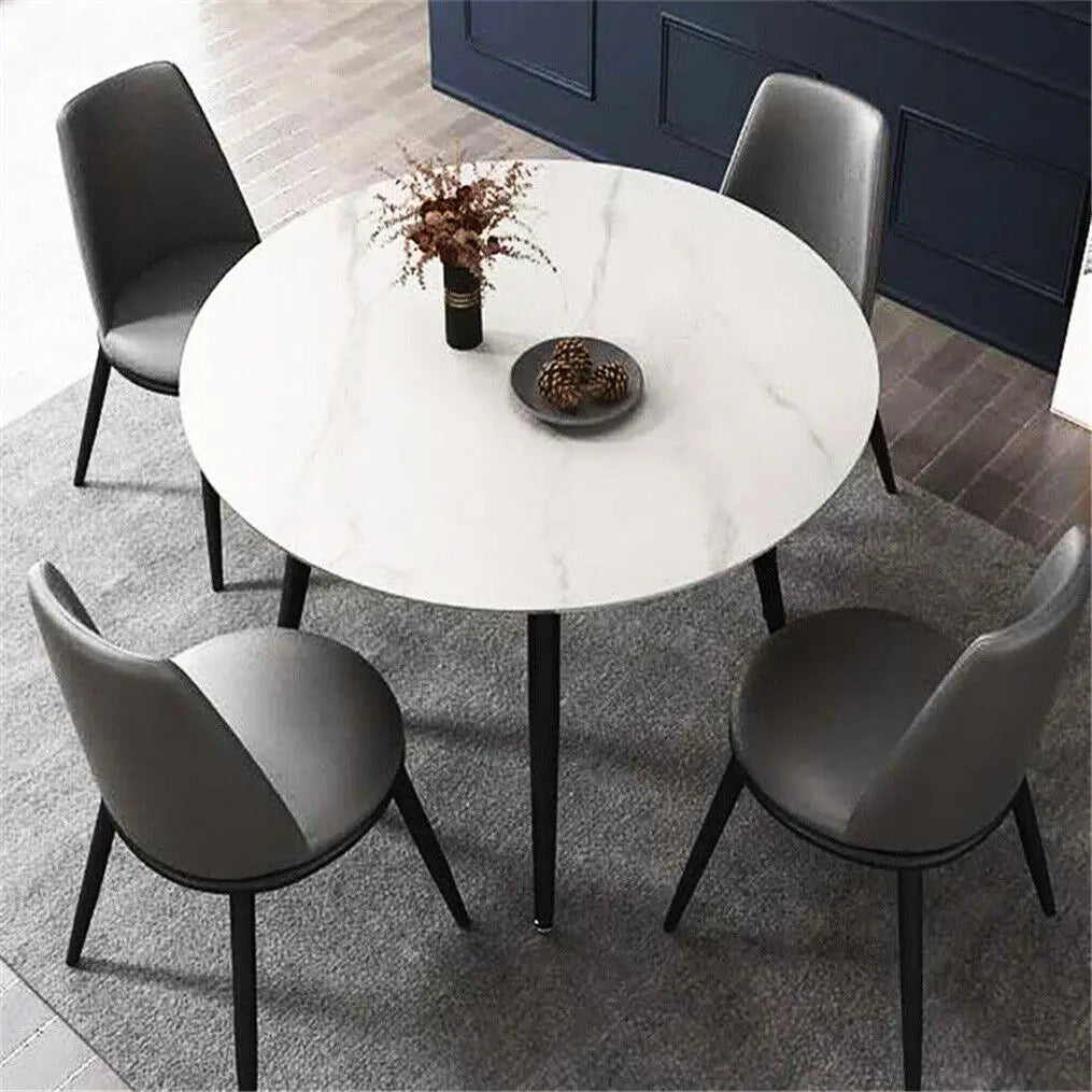 Modern Round Marble Dining Table