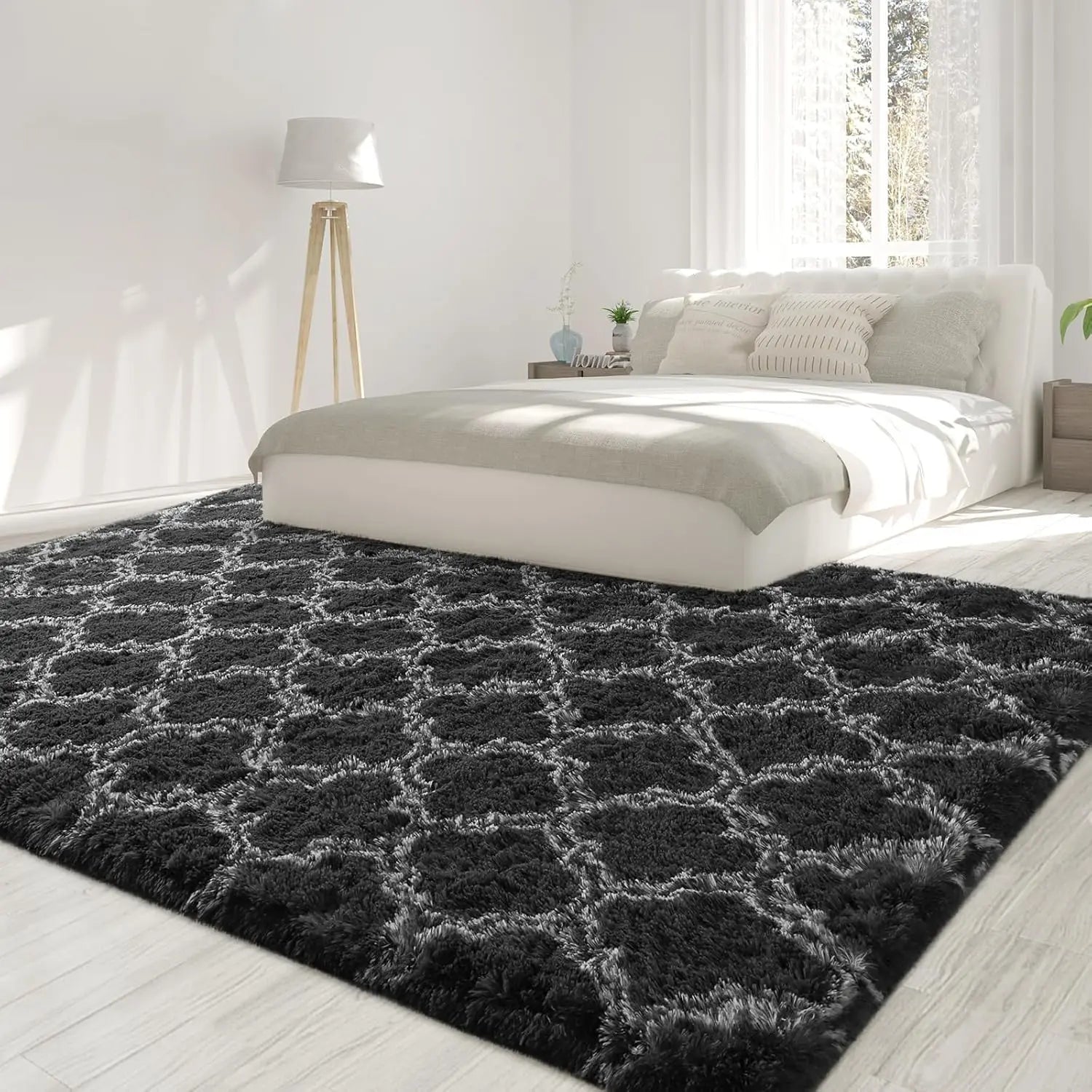 Large Shag Area Rug – Super Soft Plush Fluffy Carpet