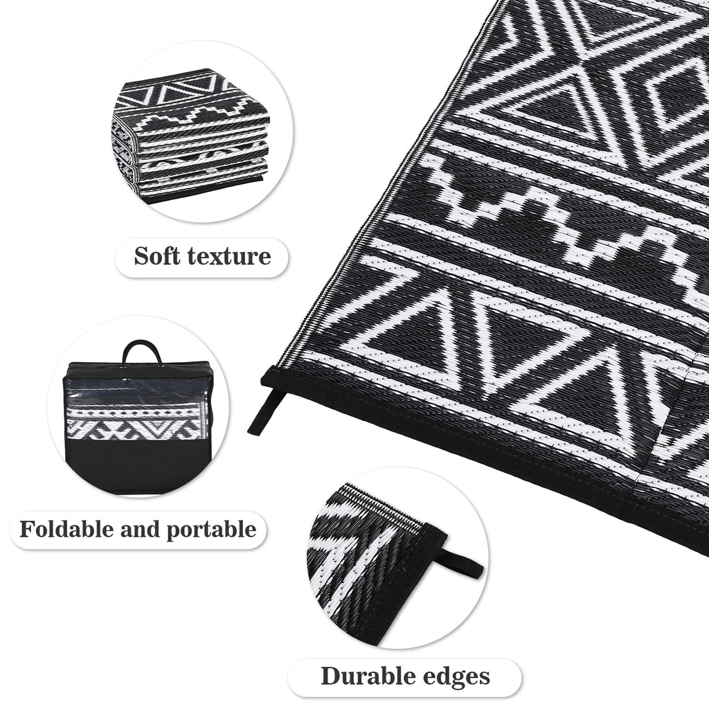 Reversible Outdoor Patio Rug