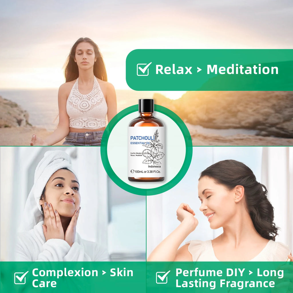 100ml Essential Oil – 100% Natural Aromatherapy Fragrance