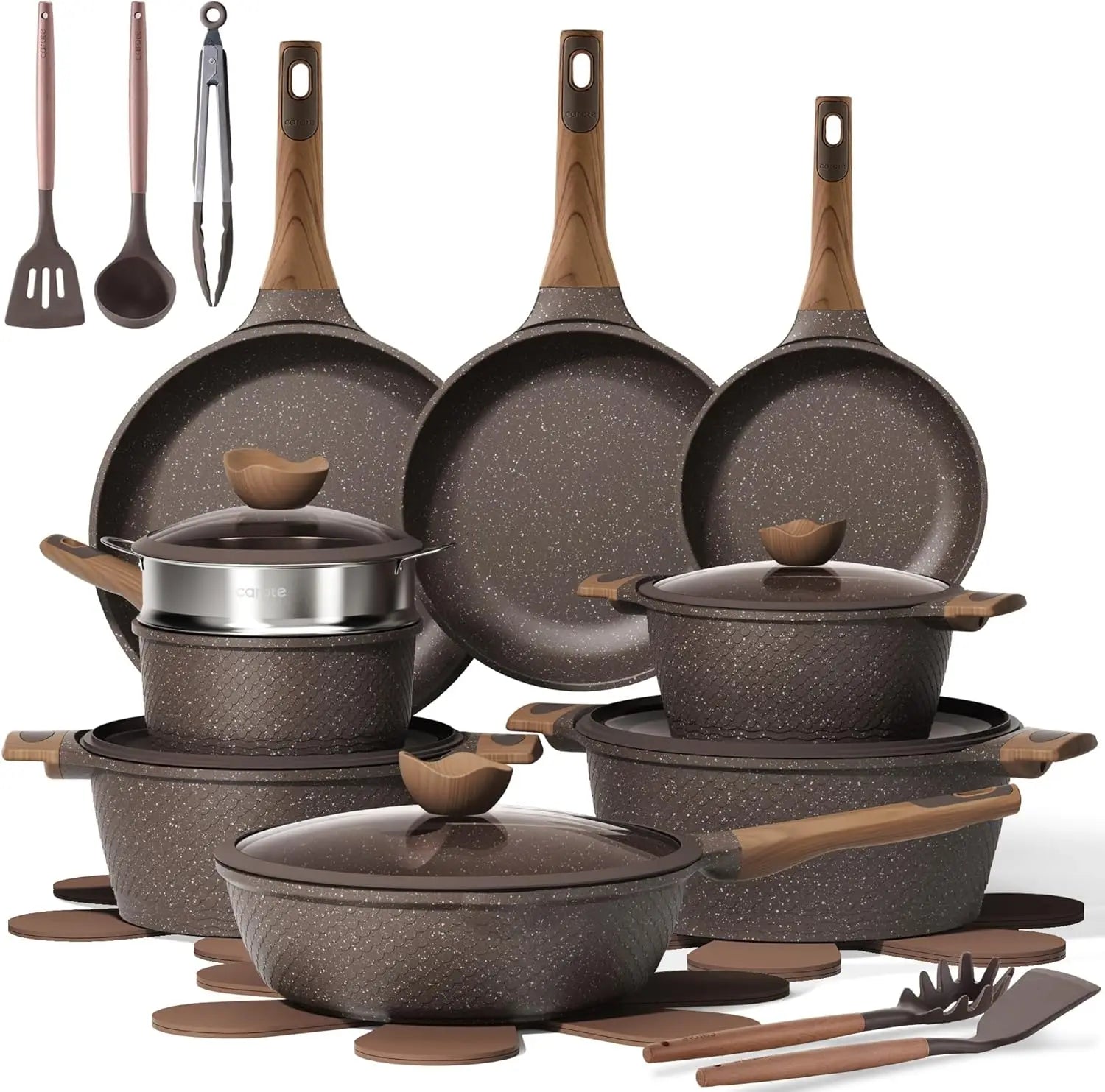 26 PCS Nonstick Pots and Pans Set