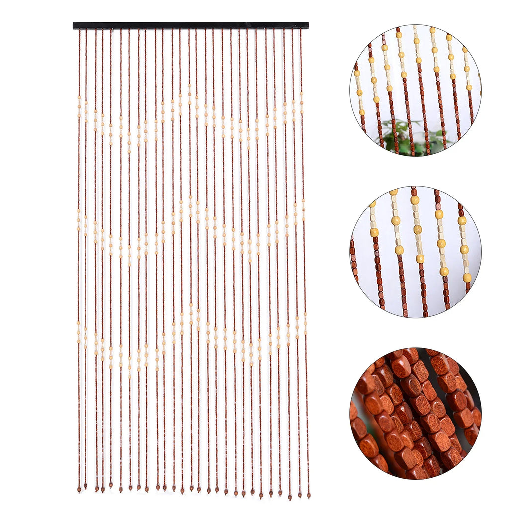 Bamboo Bead Curtain for Doorways