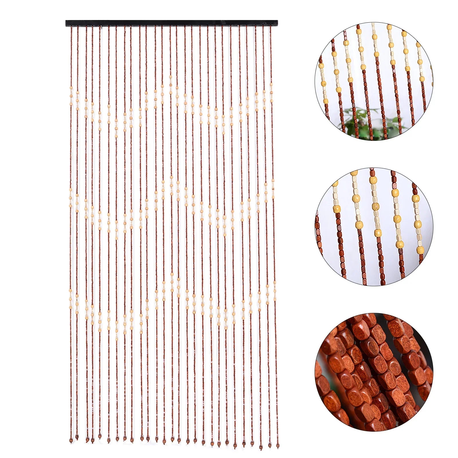 Bamboo Bead Curtain for Doorways
