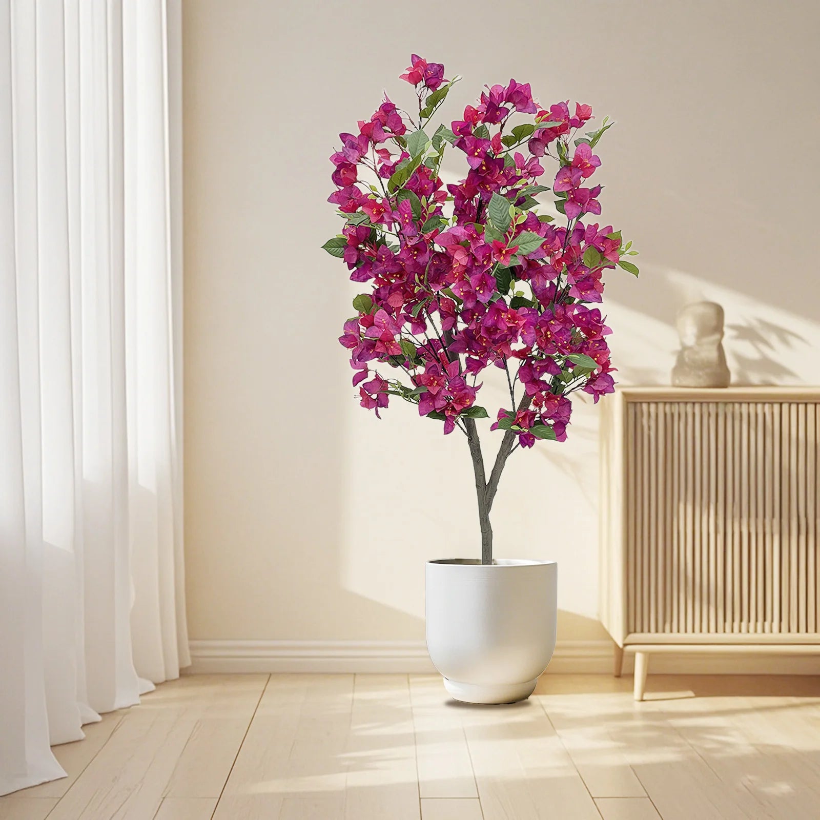 Lifelike Decorative 3.94FT Artificial Bougainvillea Tree