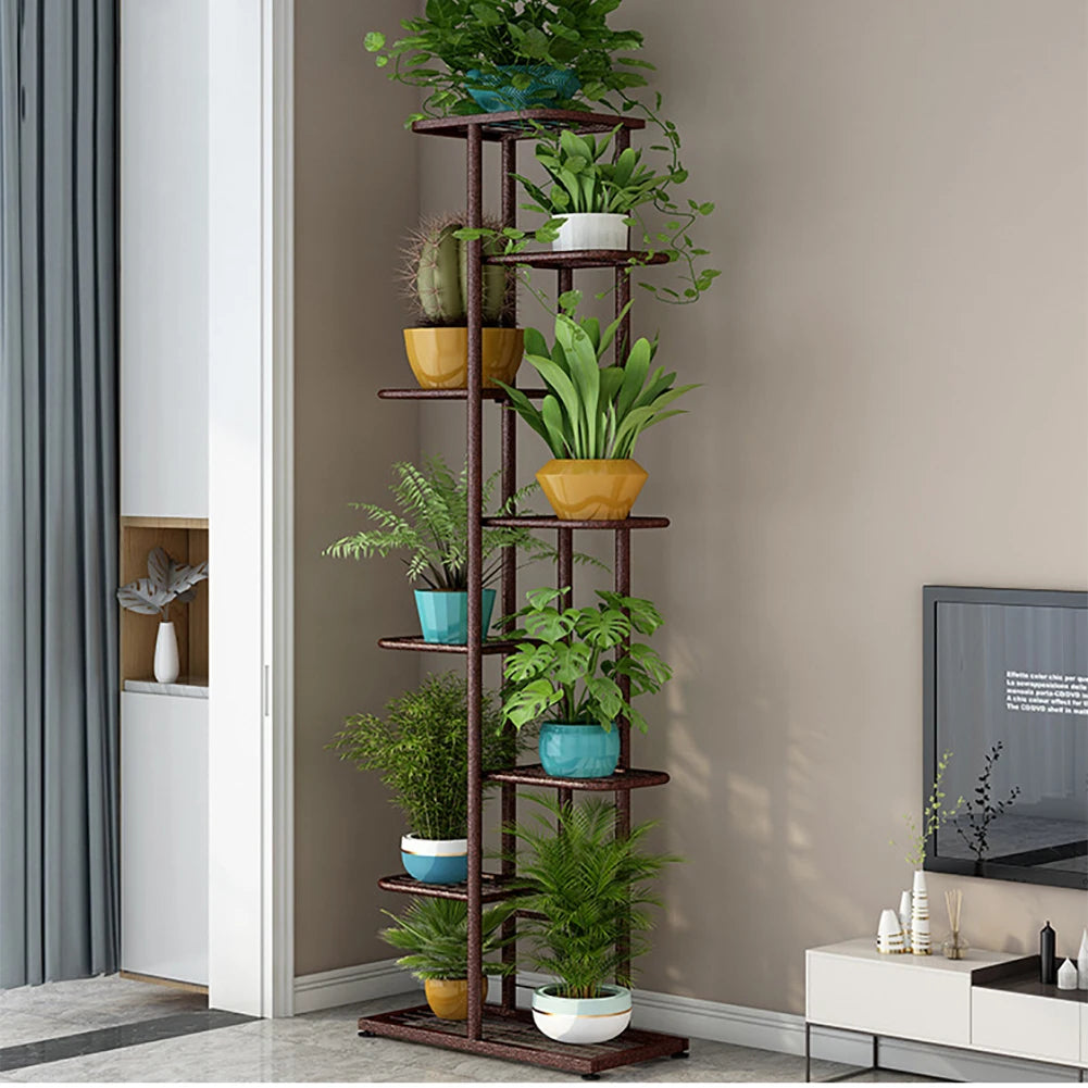 8-Tier Metal Plant Stand