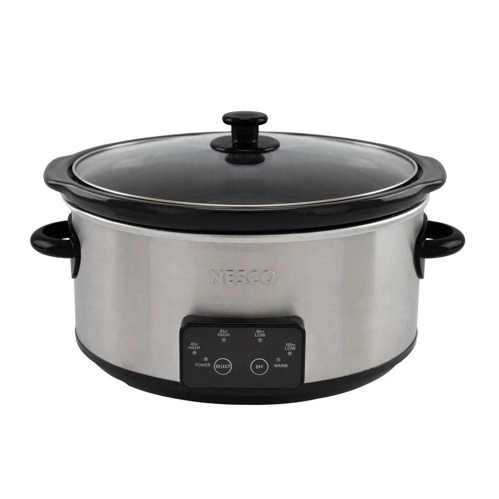 Digital Stainless Steel 6-Quart Slow Cooker – Effortless Cooking, Delicious Results