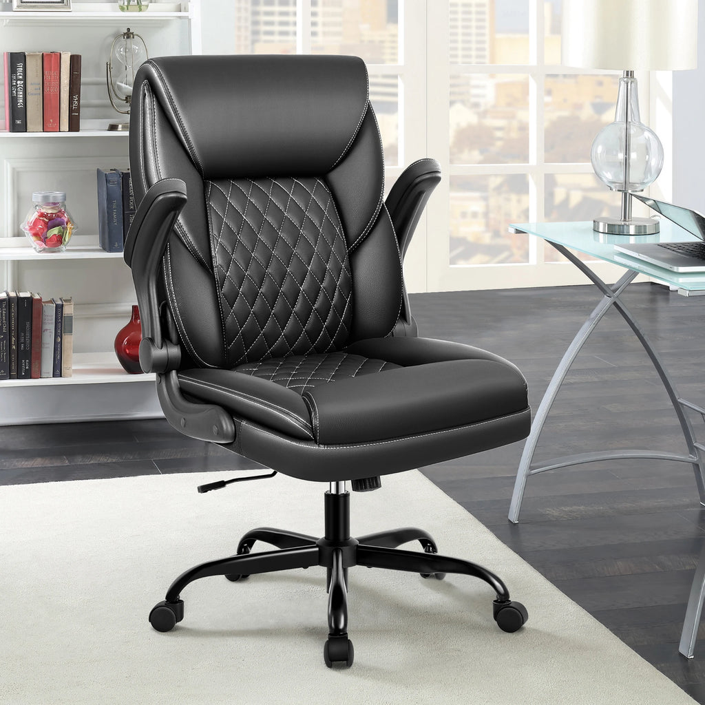 Mid-Back Executive Leather Chair