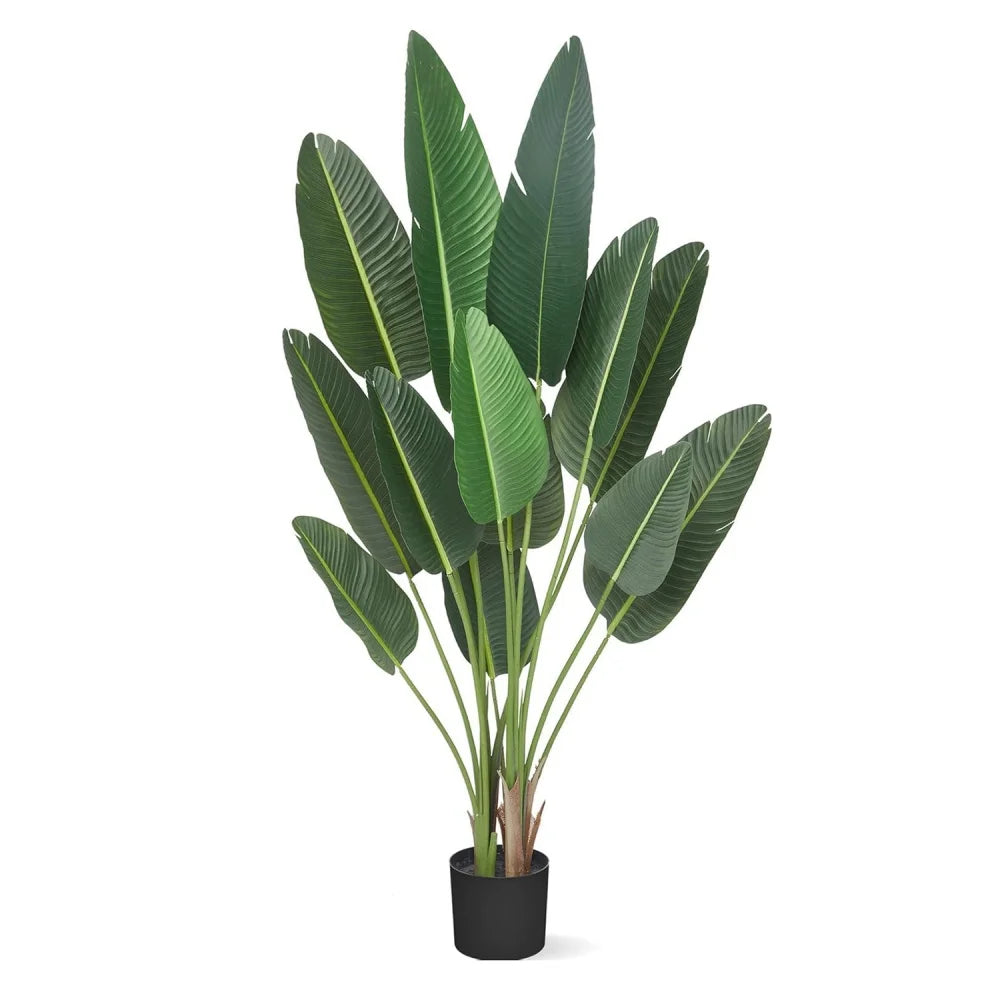 6FT Artificial Bird of Paradise Tree in Pot