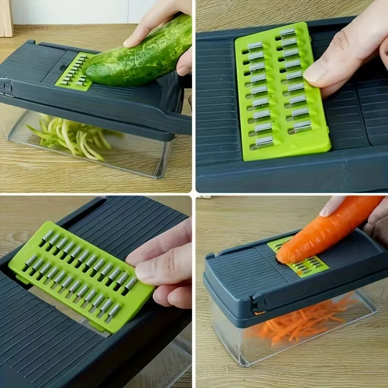 14-in-1 Multifunctional Vegetable Chopper & Food Slicer