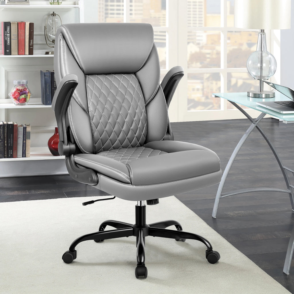 Mid-Back Executive Leather Chair