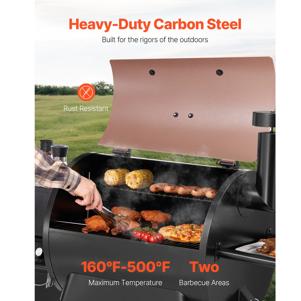 Wood Pellet Smoker BBQ Grill