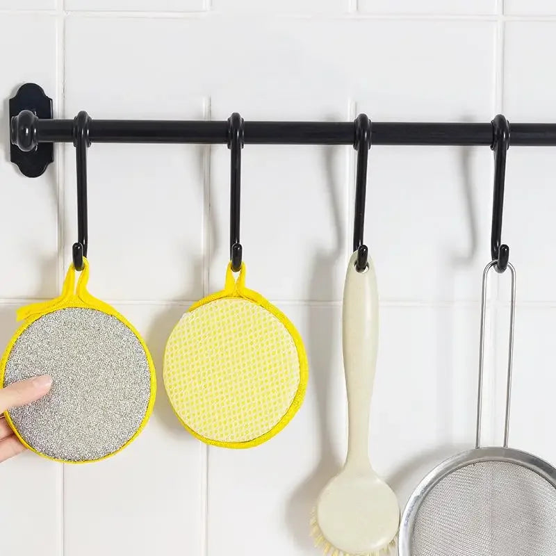 10PCS Double-Sided Dishwashing Sponges