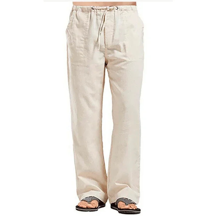 Men's Casual Cotton Linen Pants