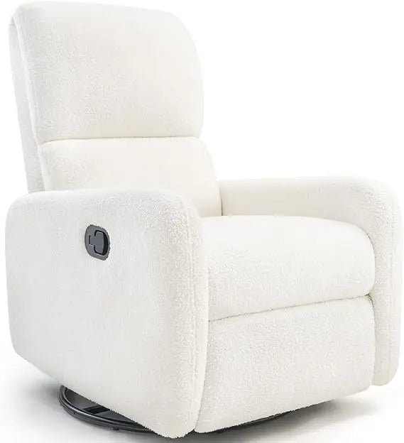 Swivel Glider Rocking Recliner with 2 Massage Points