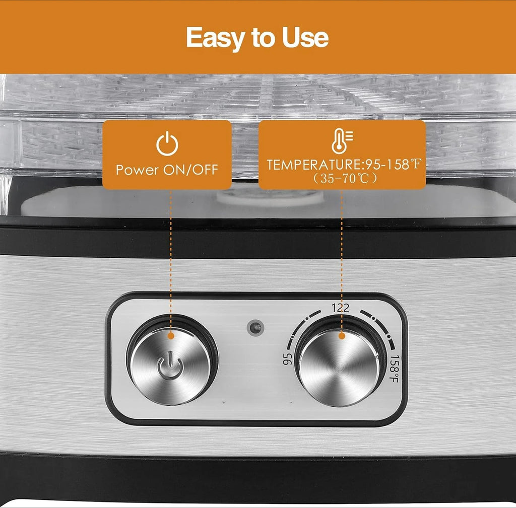 240W 5-Tray Food Dehydrator